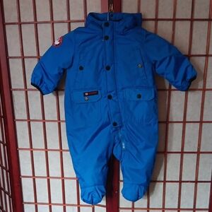 Blue Kids Snowsuit